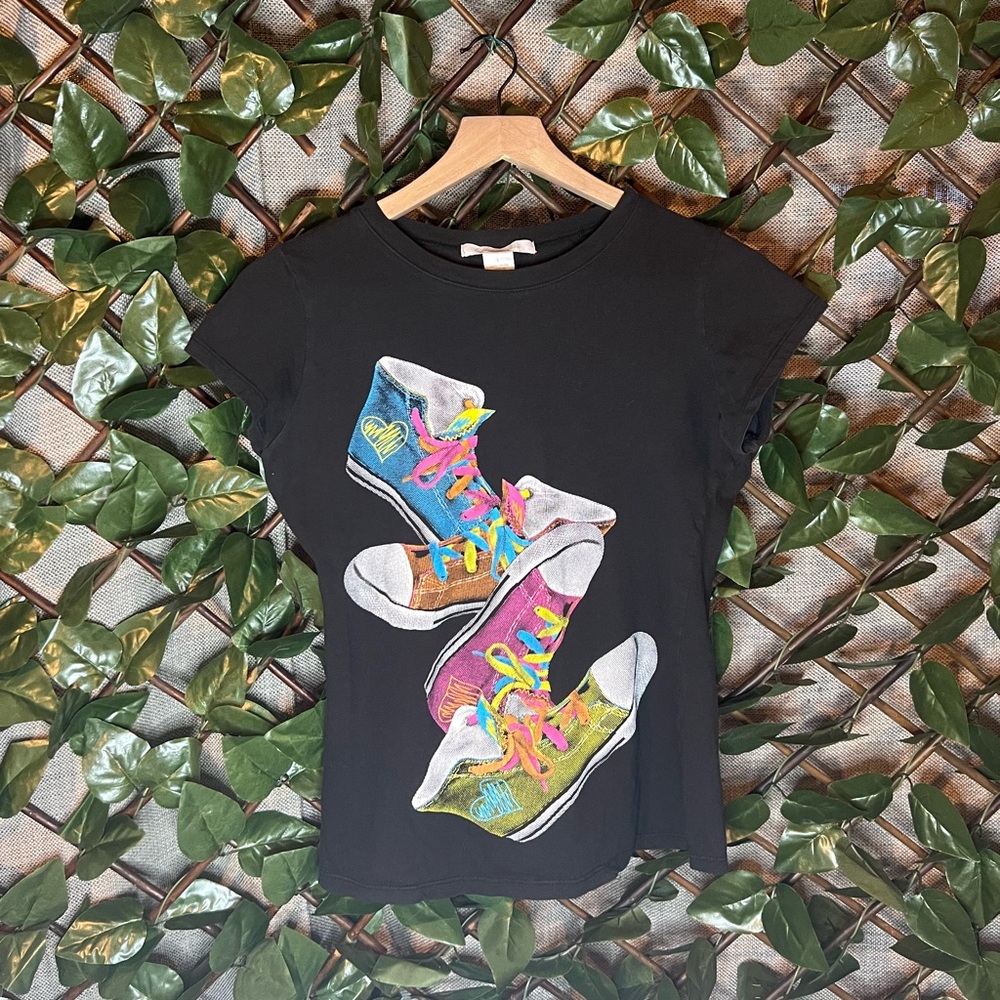 Genuine Y2K / 2010’s Charlotte Russe Converse Retro Tee